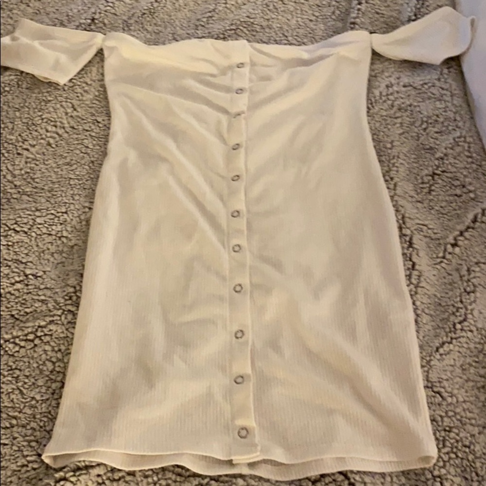 Forever 21 small mini white dress